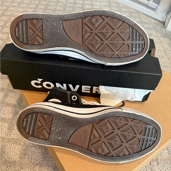 Converse Black Canvas High-Tops - Picture 5 of 5